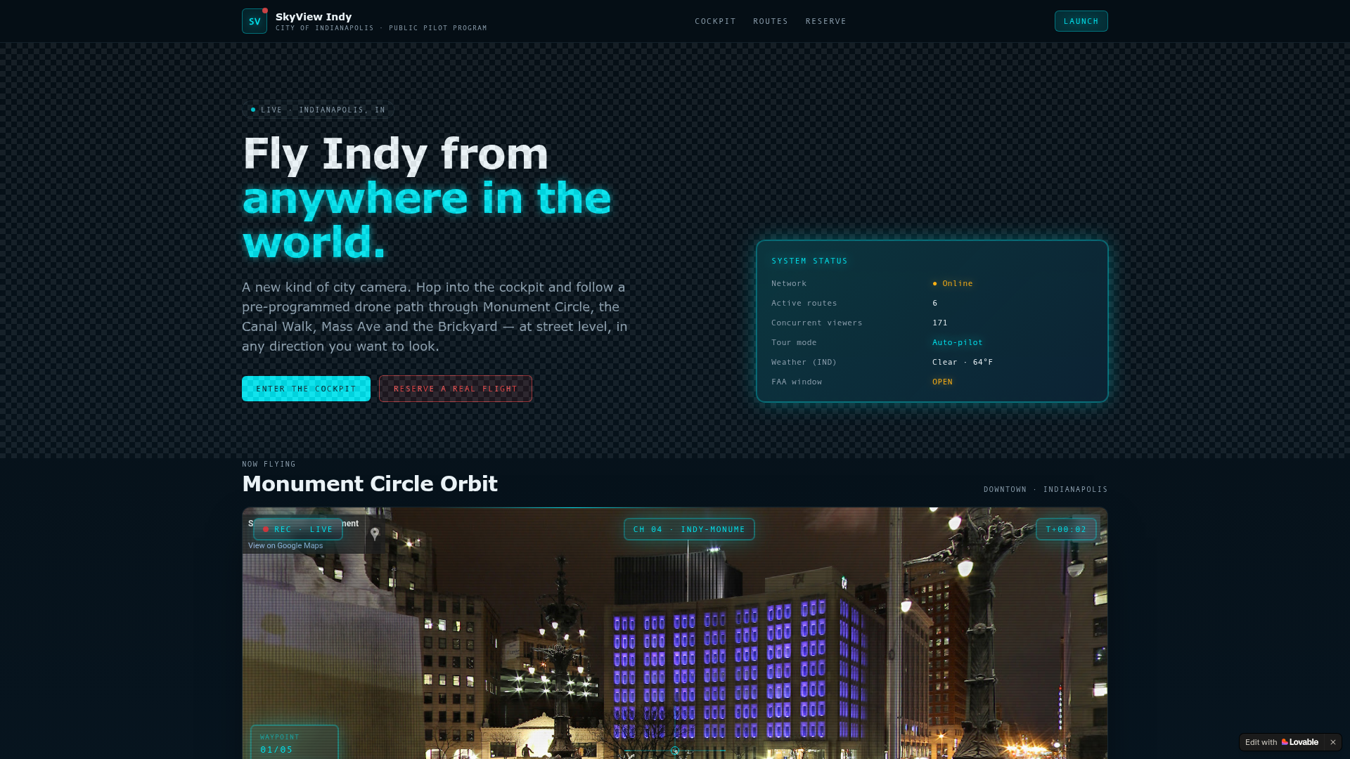 SkyView Indy