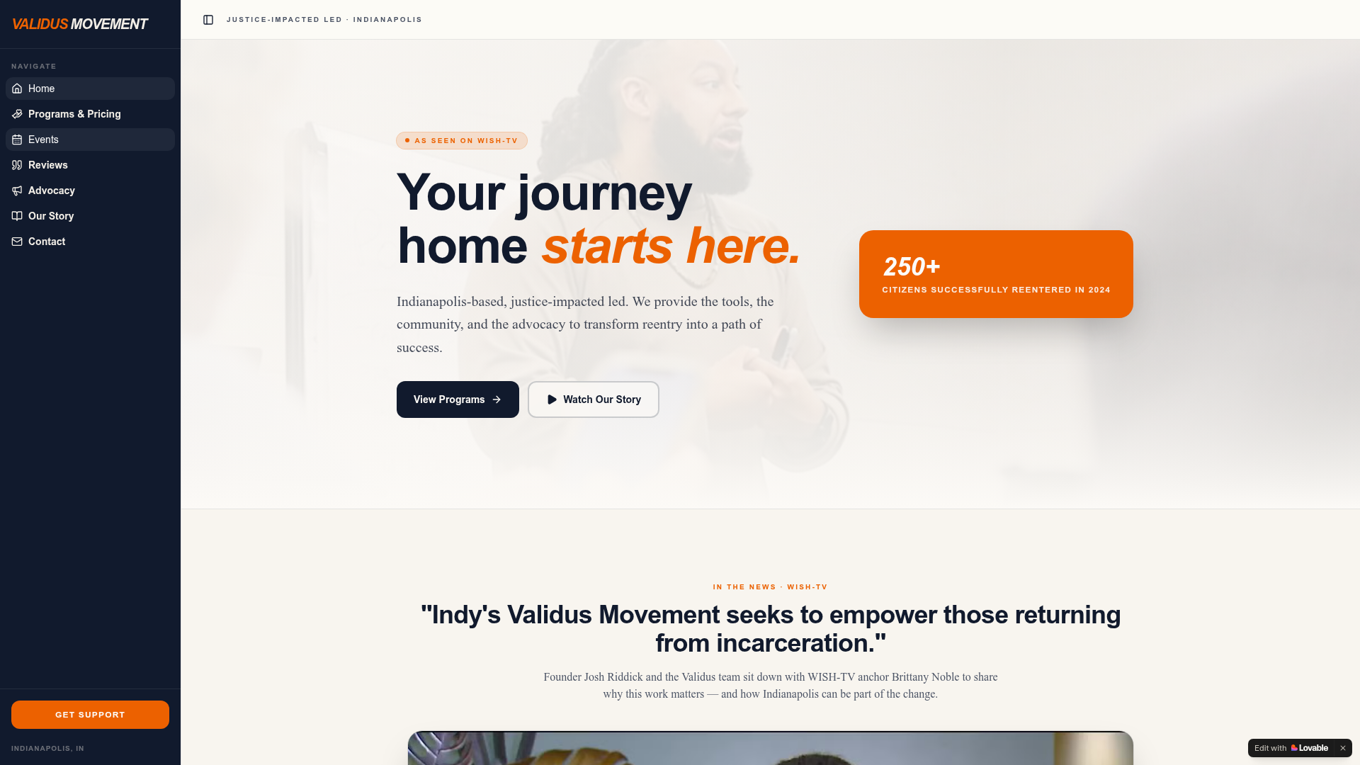Validus Movement