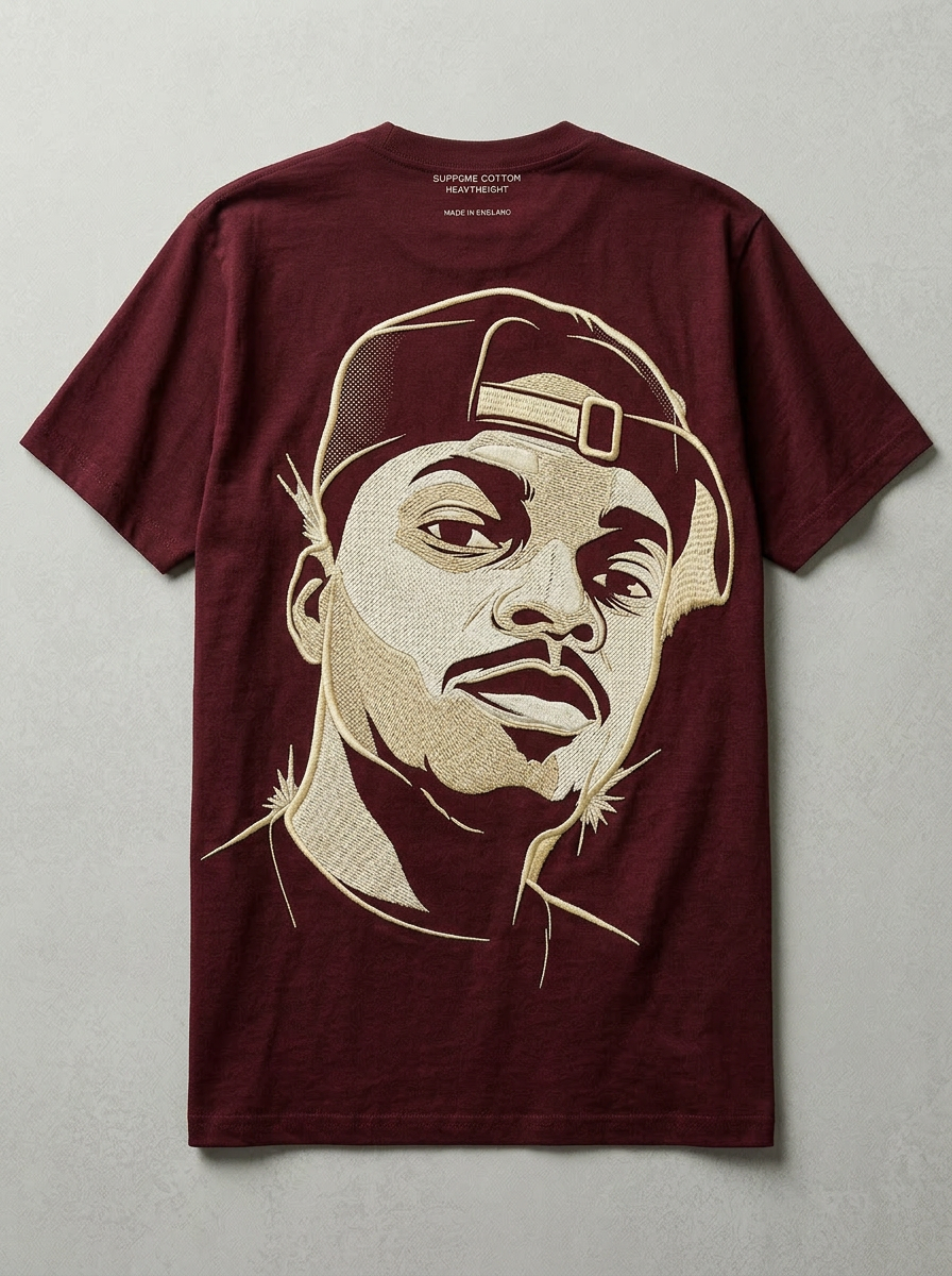 Family Is Forever in Burgundy — back