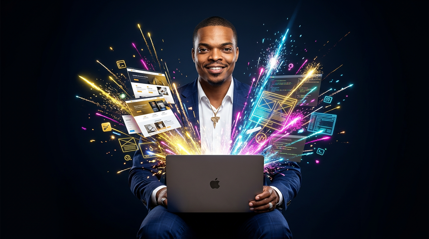 Samuel Wilburn designing websites